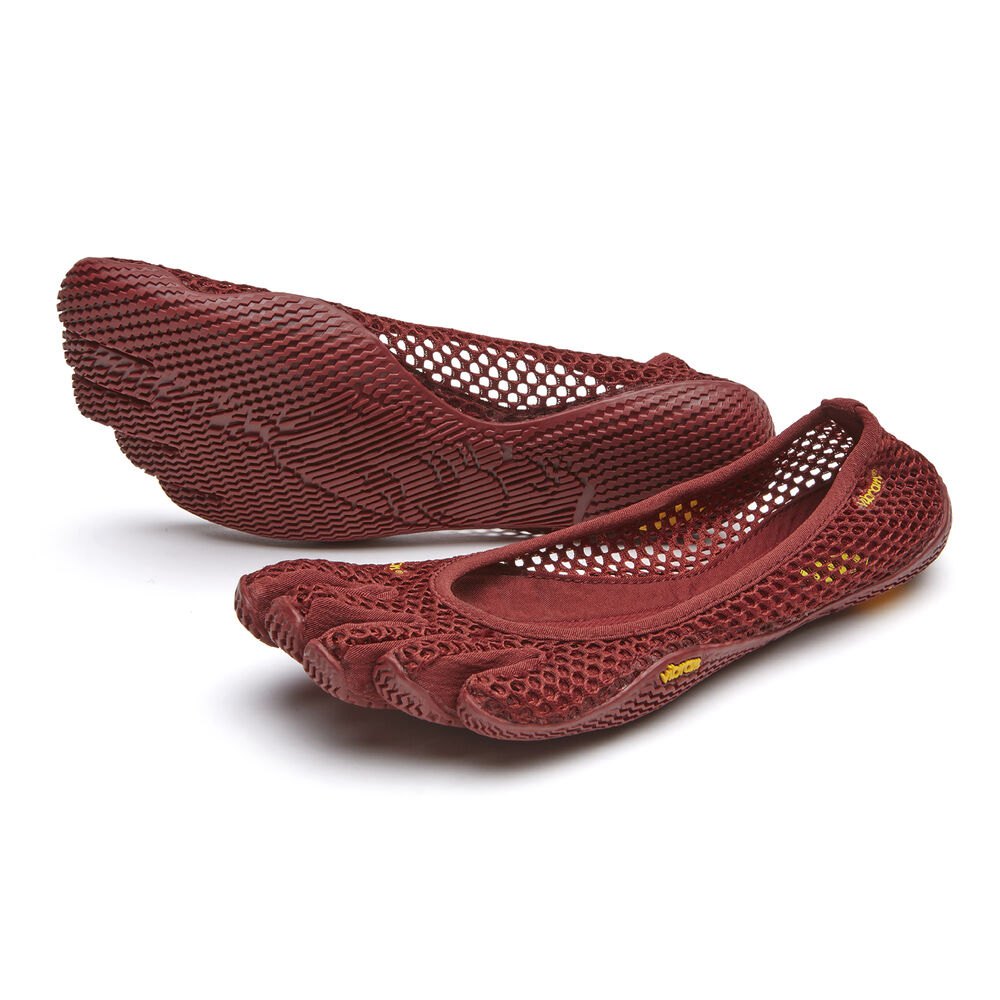 Vibram Five Fingers Womens Barefoot Shoes - Burgundy - Vi-B - 04831-DCBE